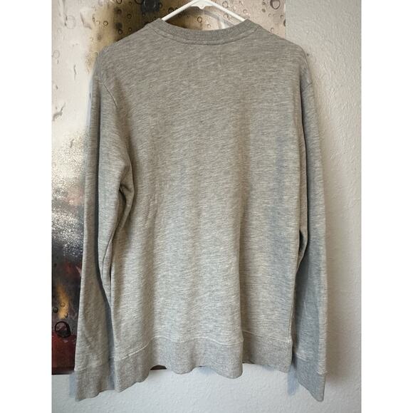 Champion Authentic Athleticwear Pullover Sweatshirt Size M Gray Crew Neck - Picture 3 of 3
